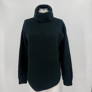 KÜHL Dark Green Turtleneck Knit Scarf Size Small